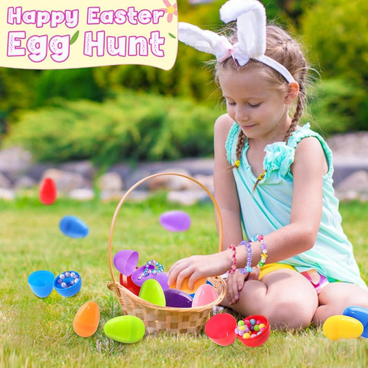 Prefilled Easter Eggs with Easter Eggs Bracelet Gift Set Amen Artisan