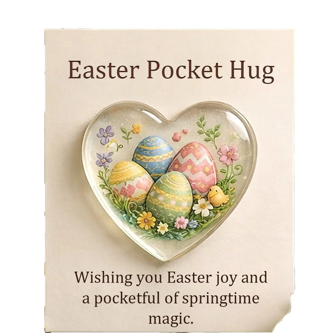 Easter Pocket Hug Mini Figurine Amen Artisan