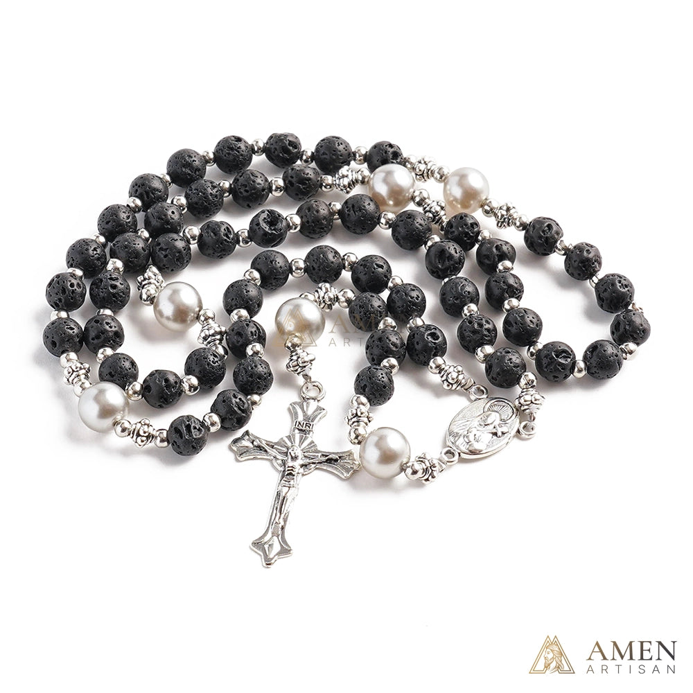 Lava Stone Rosary