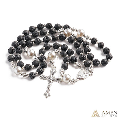 Lava Stone Rosary