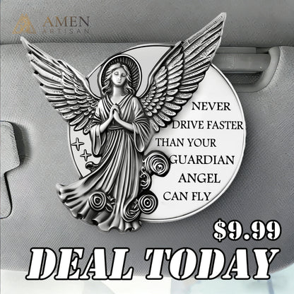 Guardian Angel Car Visor Clip Collection