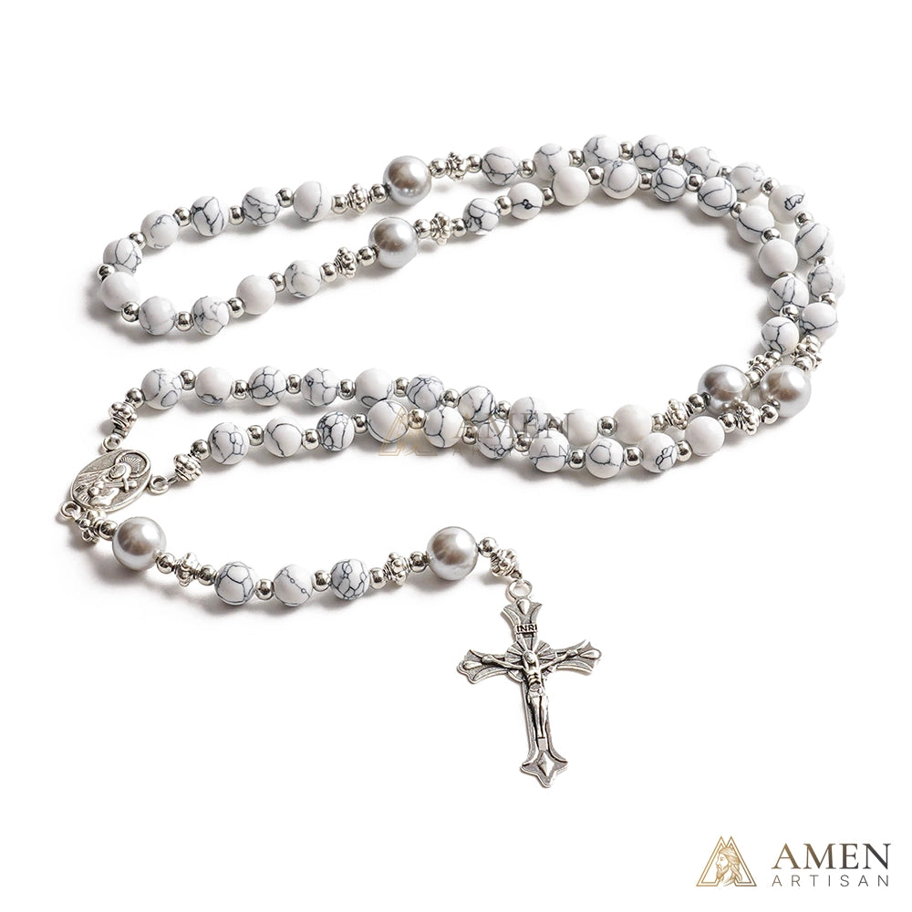 【Deal Today】Howlite Rosary