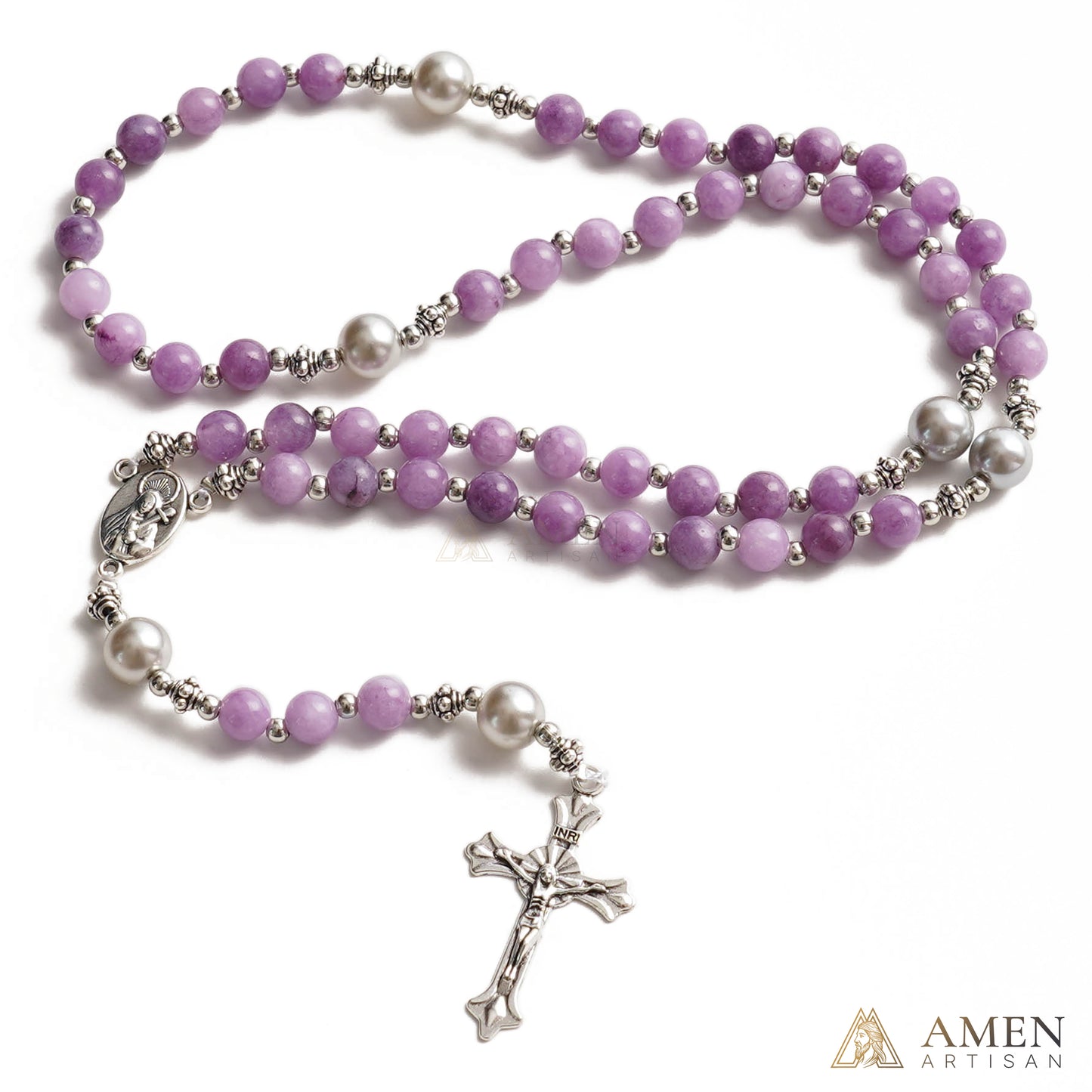 Amethyst Rosary