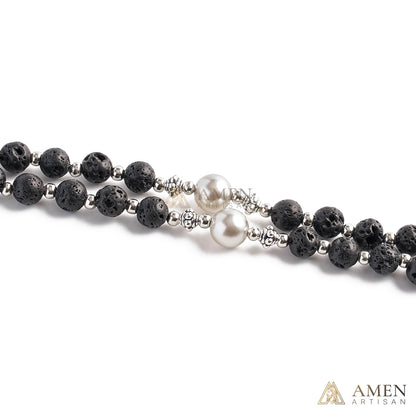 Lava Stone Rosary