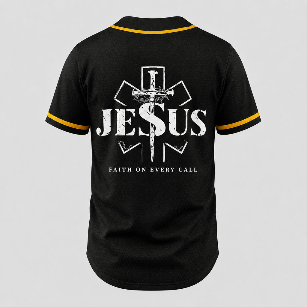 Faith on Every Call EMT T-Shirt — Faith, Service & Courage