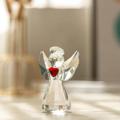 Handmade Crystal Angel Figurine Amen Artisan