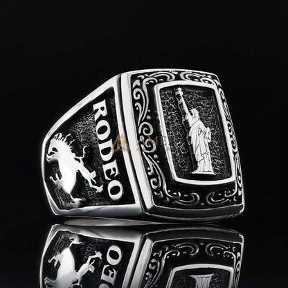Statue of Liberty Ring Amen Artisan