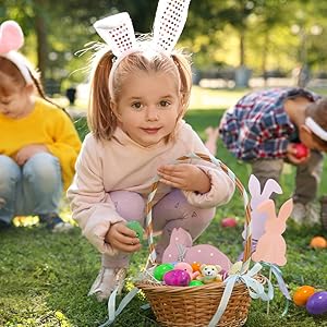Prefilled Easter Eggs with Animal & Family Finger Puppet Easter Egg Gift Set Amen Artisan
