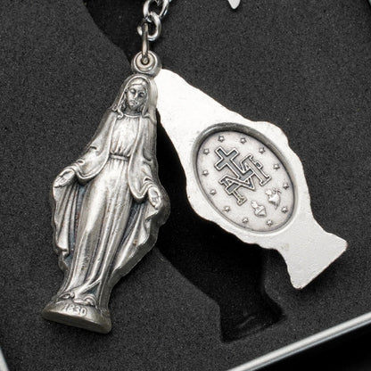 Miraculous Medal  Pendant Amen Artisan