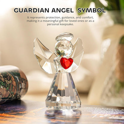 Handmade Crystal Angel Figurine Amen Artisan