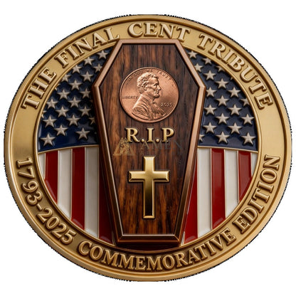 Jesus & The Last Cent Tribute Commemorative Coin Amen Artisan