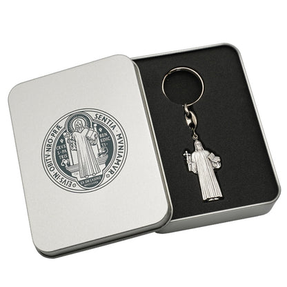 Saint Benedict Openable Keychain