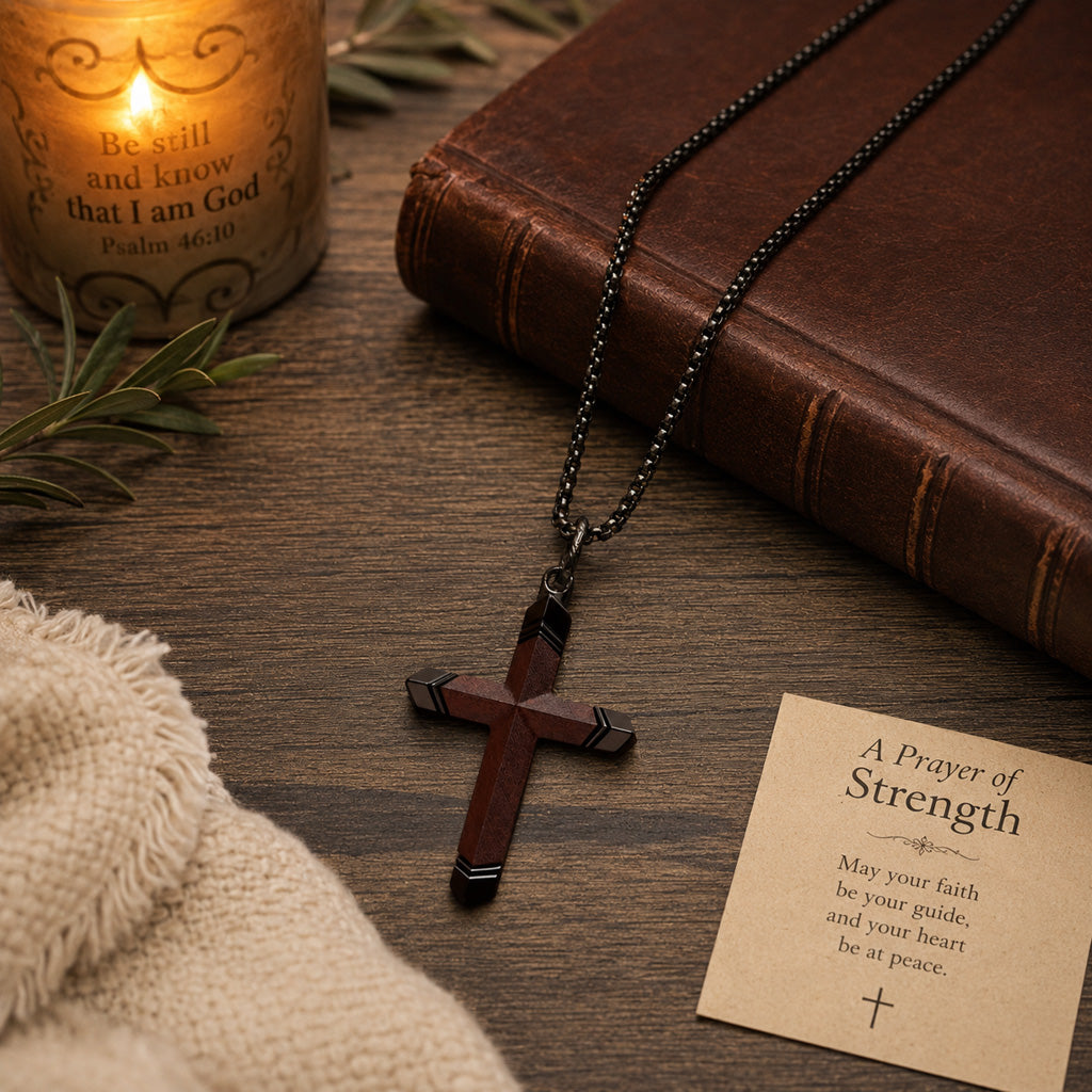 Quiet Strength Cross Necklace — A Daily Reminder of Faith