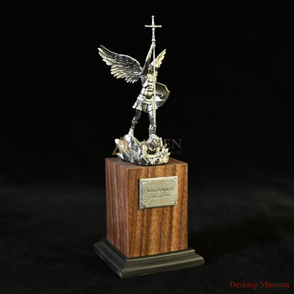 Statue of Archangel Saint Michael the Protector Amen Artisan